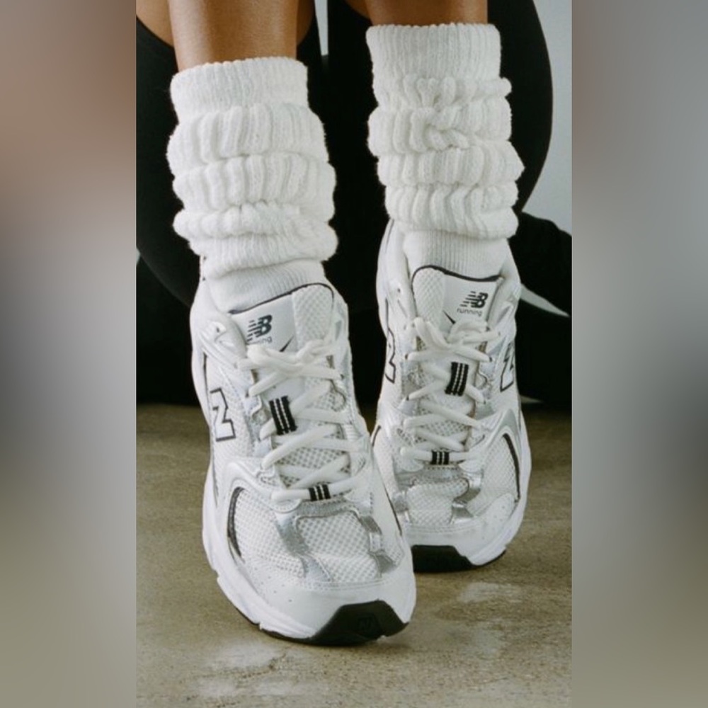 2 Pair of slouch Socks Scrunch socks! Original Retro Heavy Slouchy Socks - Picture 2 of 16